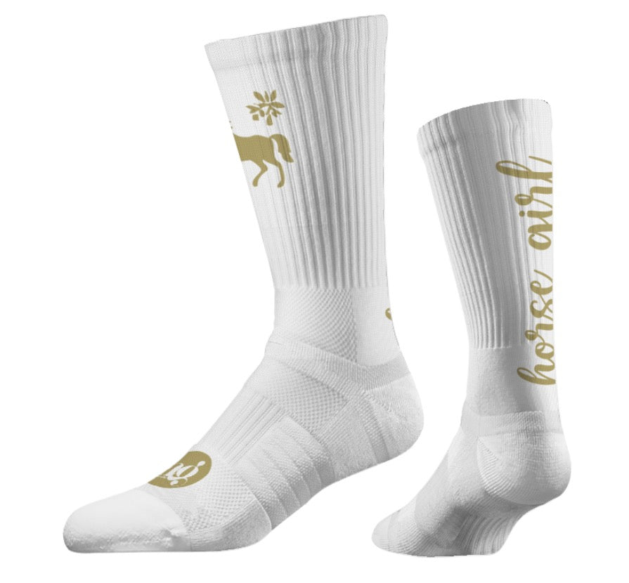 The Gold Holiday Sock