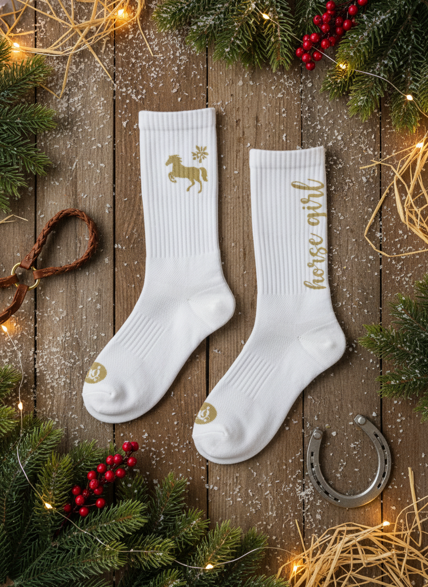 The Gold Holiday Sock