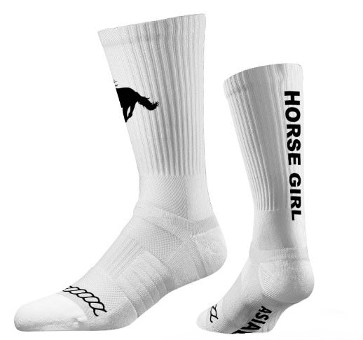 The Original Horse Girl Crew Socks