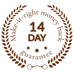 14-day make-it-right money back guarantee